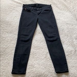 Hudson Black Skinny Jeans Sz 26